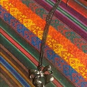 Bow tie necklace